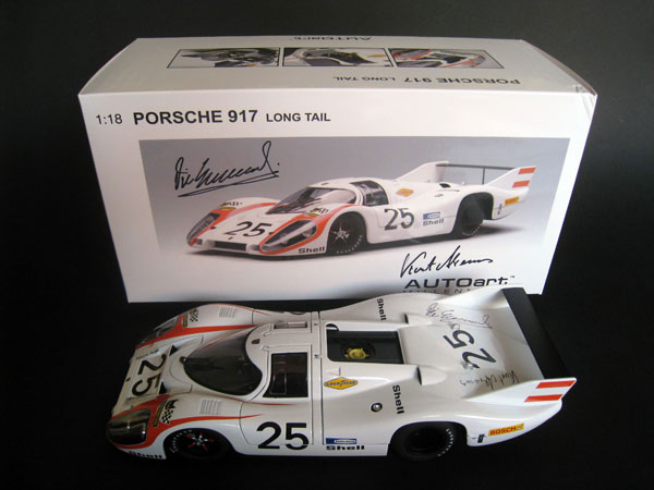 Porsche 917 Langheck scale model 1:18