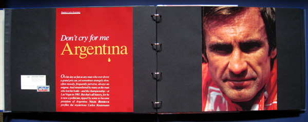 Carlos Reutemann scrapbook