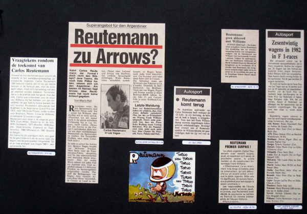 Carlos Reutemann scrapbook