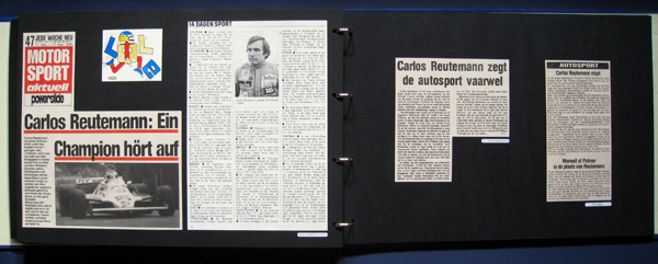 Carlos Reutemann scrapbook