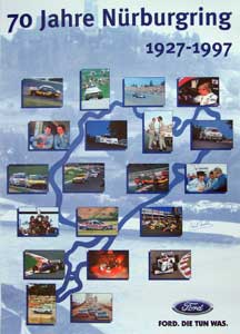 FORD 70 YEARS NÜRBURGRING 1927-1997