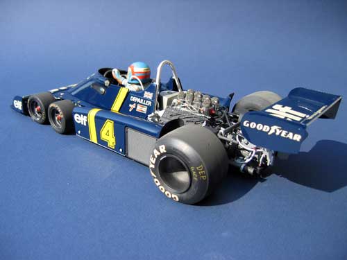 Tamiya 1/12 Tyrrell P 34 six wheeler of Patrick Depailler