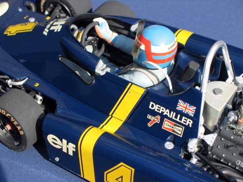 Tamiya 1/12 Tyrrell P 34 six wheeler of Patrick Depailler