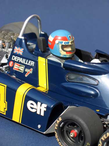 Tamiya 1/12 Tyrrell P 34 six wheeler of Patrick Depailler