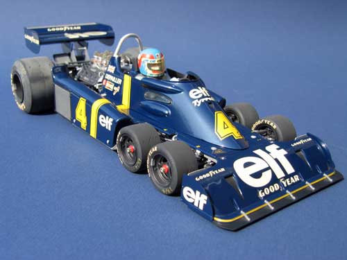 Tamiya 1/12 Tyrrell P 34 six wheeler of Patrick Depailler