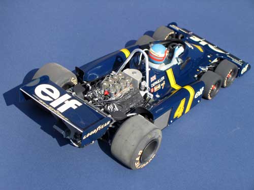 Tamiya 1/12 Tyrrell P 34 six wheeler of Patrick Depailler