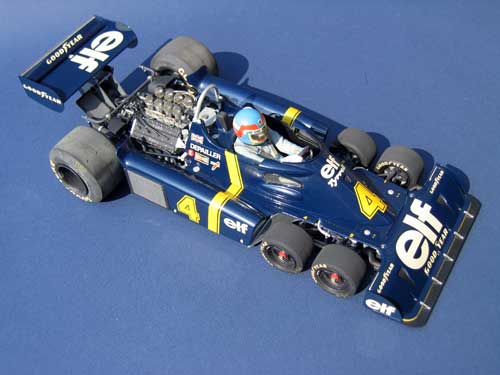 Tamiya 1/12 Tyrrell P 34 six wheeler of Patrick Depailler