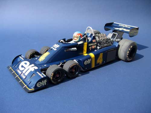 Tamiya 1/12 Tyrrell P 34 six wheeler of Patrick Depailler