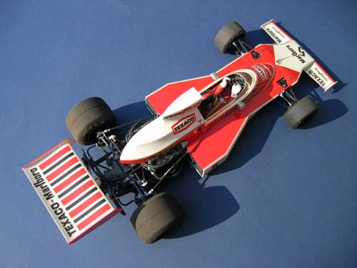 Tamiya 1/12 Taxaco-Marlboro McLaren M23 of Emerson Fittipaldi