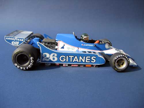 Heller 1/12 Ligier JS11-Ford of Jacques Laffite