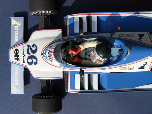 Heller 1/12 Ligier JS11-Ford of Jacques Laffite