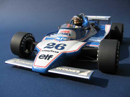 Heller 1/12 Ligier JS11-Ford of Jacques Laffite