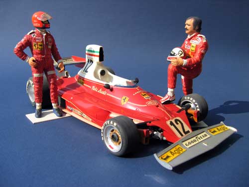 Tamiya 1/12 Ferrari 312 T of Niki Lauda