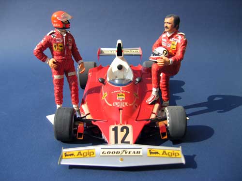 Tamiya 1/12 Ferrari 312 T of Niki Lauda