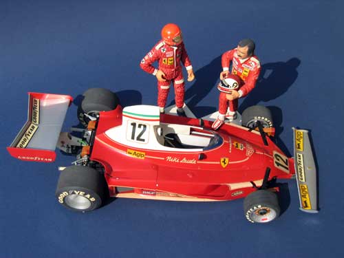 Tamiya 1/12 Ferrari 312 T of Niki Lauda