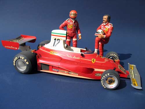 Tamiya 1/12 Ferrari 312 T of Niki Lauda