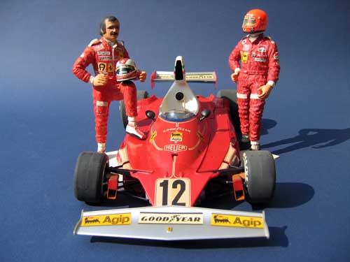 Tamiya 1/12 Ferrari 312 T of Niki Lauda