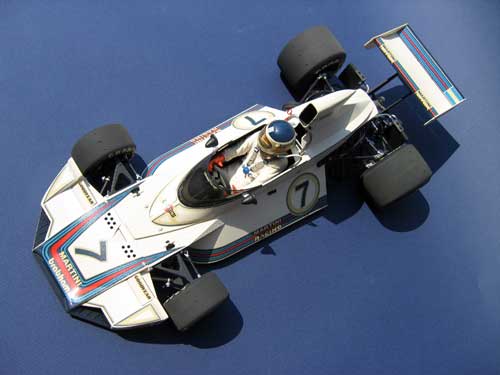 Tamiya 1/12 Brabham BT44 B of Carlos Reutemann