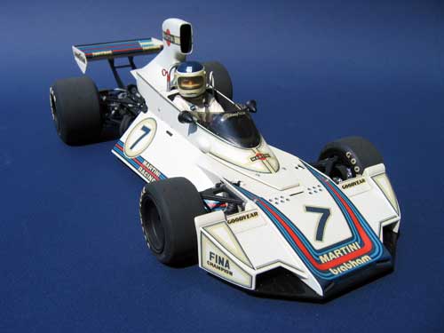 Tamiya 1/12 Brabham BT44 B of Carlos Reutemann