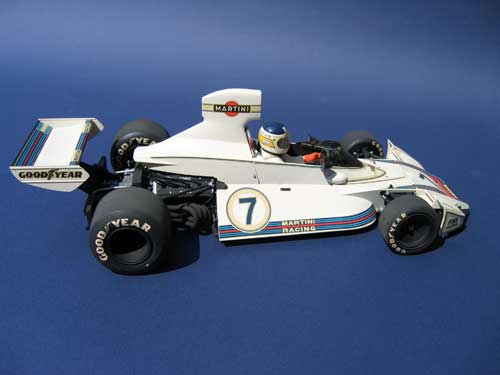 Tamiya 1/12 Brabham BT44 B of Carlos Reutemann