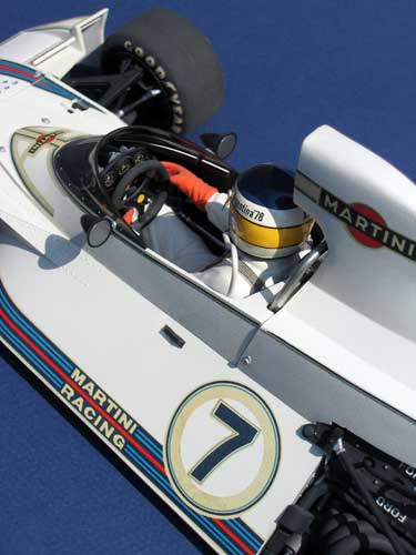 Tamiya 1/12 Brabham BT44 B of Carlos Reutemann