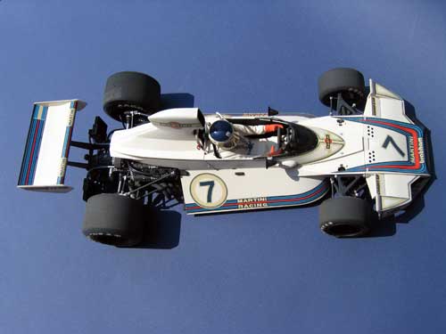 Tamiya 1/12 Brabham BT44 B of Carlos Reutemann