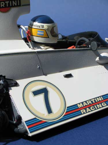 Tamiya 1/12 Brabham BT44 B of Carlos Reutemann