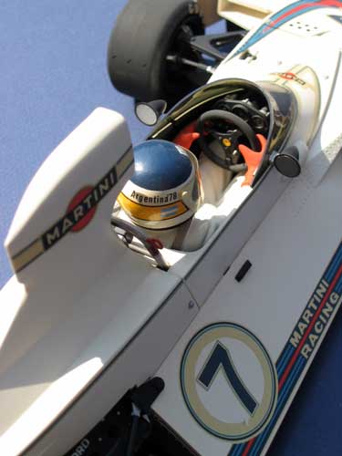 Tamiya 1/12 Brabham BT44 B of Carlos Reutemann