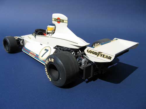 Tamiya 1/12 Brabham BT44 B of Carlos Reutemann