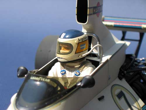 Tamiya 1/12 Brabham BT44 B of Carlos Reutemann