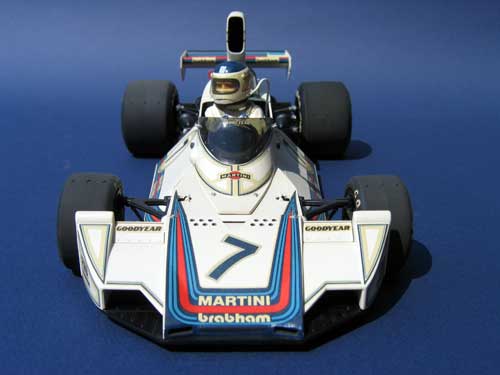 Tamiya 1/12 Brabham BT44 B of Carlos Reutemann