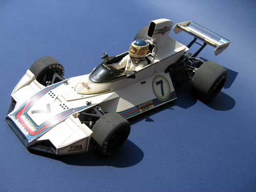 Tamiya 1/12 Brabham BT44 B of Carlos Reutemann