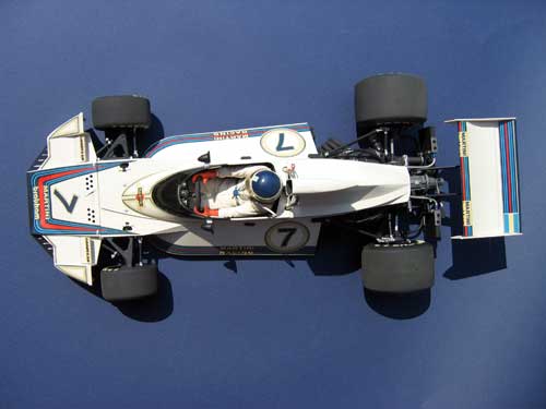 Tamiya 1/12 Brabham BT44 B of Carlos Reutemann