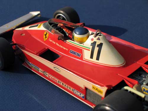 Tamiya 1/20 Ferrari 312 T3 of Carlos Reutemann