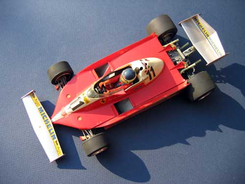 Tamiya 1/20 Ferrari 312 T3 of Carlos Reutemann