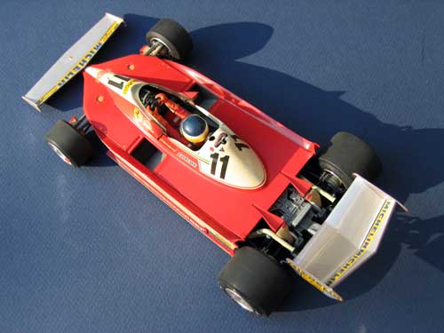 Tamiya 1/20 Ferrari 312 T3 of Carlos Reutemann