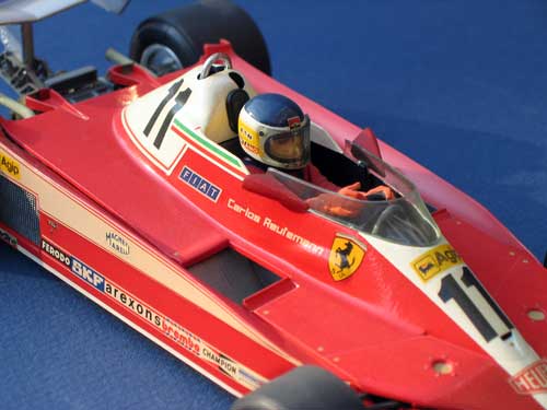 Tamiya 1/20 Ferrari 312 T3 of Carlos Reutemann