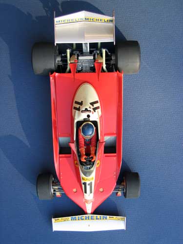 Tamiya 1/20 Ferrari 312 T3 of Carlos Reutemann