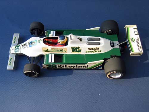 Tamiya 1/20 Williams FW 07 of Carlos Reutemann