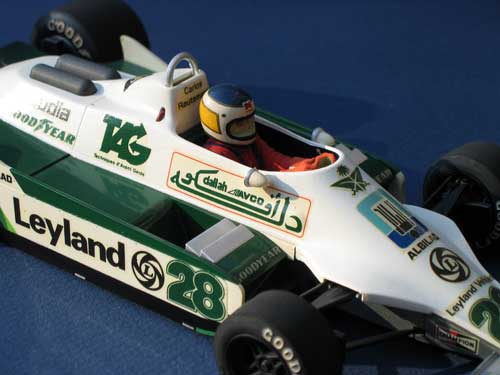 Tamiya 1/20 Williams FW 07 of Carlos Reutemann