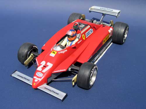 Protar 1/12 Ferrari 126C2 of Gilles villeneuve