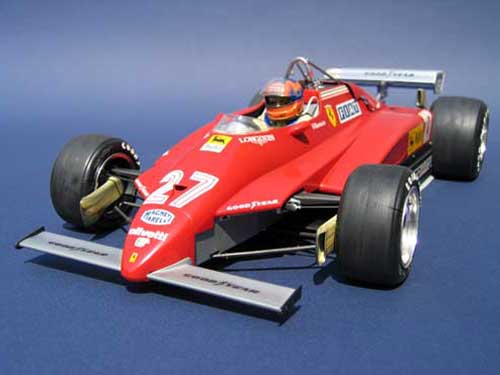 Protar 1/12 Ferrari 126C2 of Gilles villeneuve